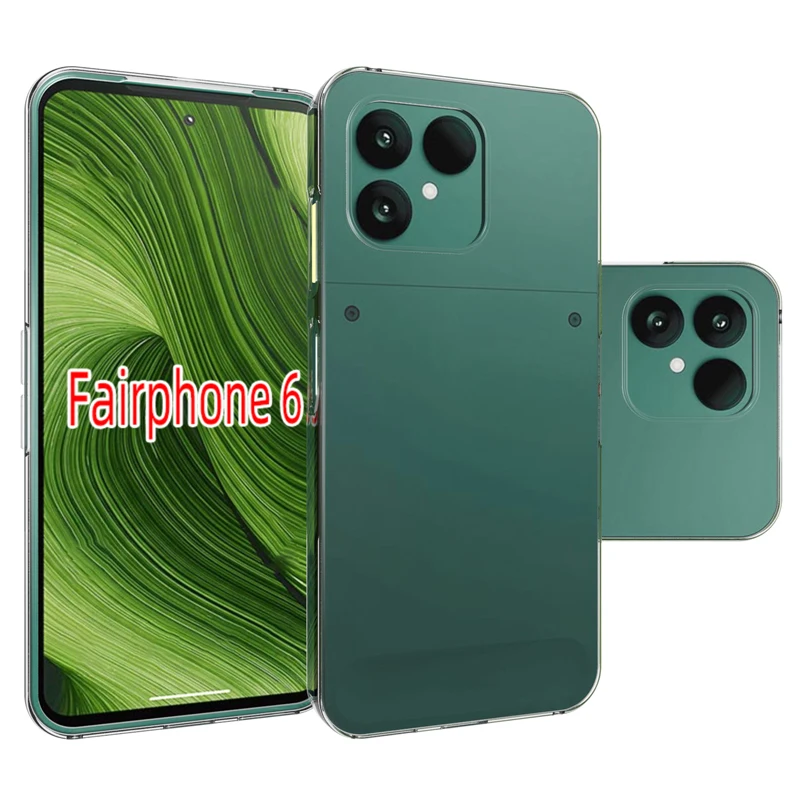 

Fair phone 6 Fairphone6 2025 Case Ultra Thin Clear Silicone TPU Soft Back Cover Matte Phone Case for Fairphone 6 Fairphone6 5G