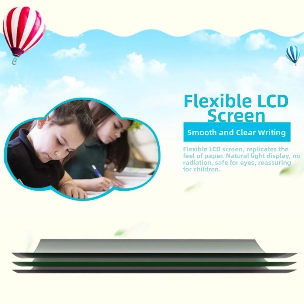 New 4.4/6.5in LCD Drawing Board Multicolor Plastic Writing Tablet Digit Magic Blackboard Art Painting Tool Child's Gift