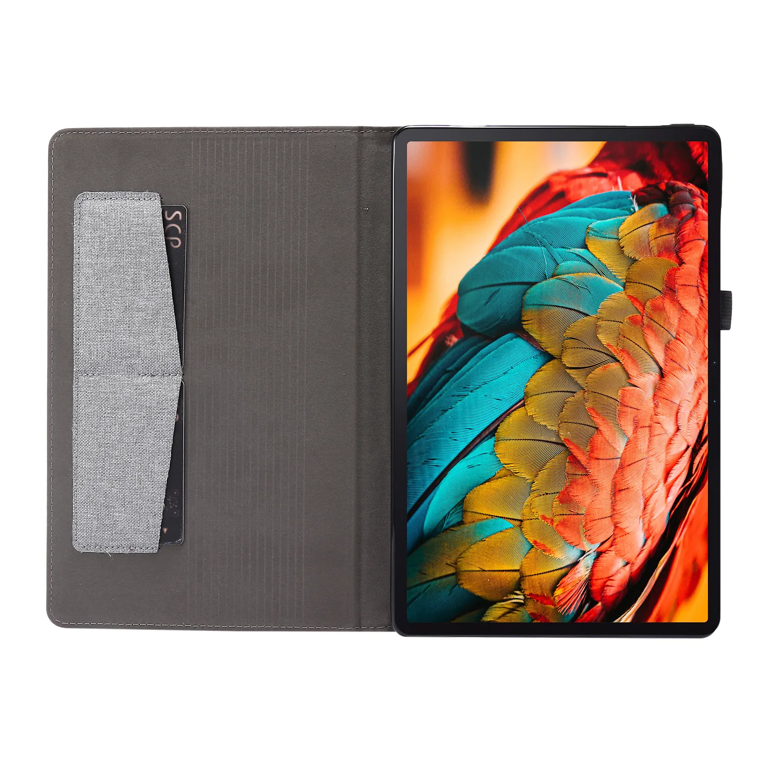 Funda de tableta con tapa de TPU de tela para Lenovo Tab P11, funda de tableta de 11 pulgadas 2020 para Lenovo Tab P11 Pro, funda de 11,5 TB-J706F TB-J606F