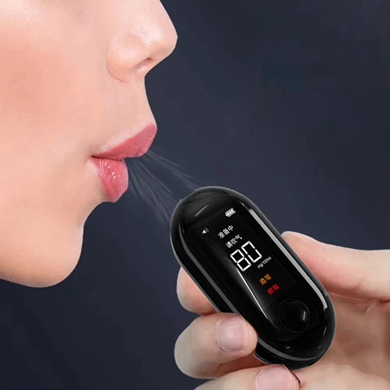 Tragbare digitale Atemalkoholtest-Alkoholtester für ProfessionalJAS