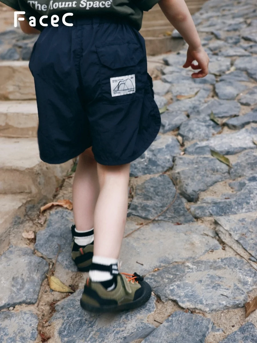 Quick Dry Outdoor Shorts for Girls Breathable Cool Feeling Drawstring Children's Pants Suitable for Ages 6 to 18