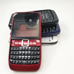 For Nokia E63 Full Complete Mobile Phone Housing Cover Case+English Keypad