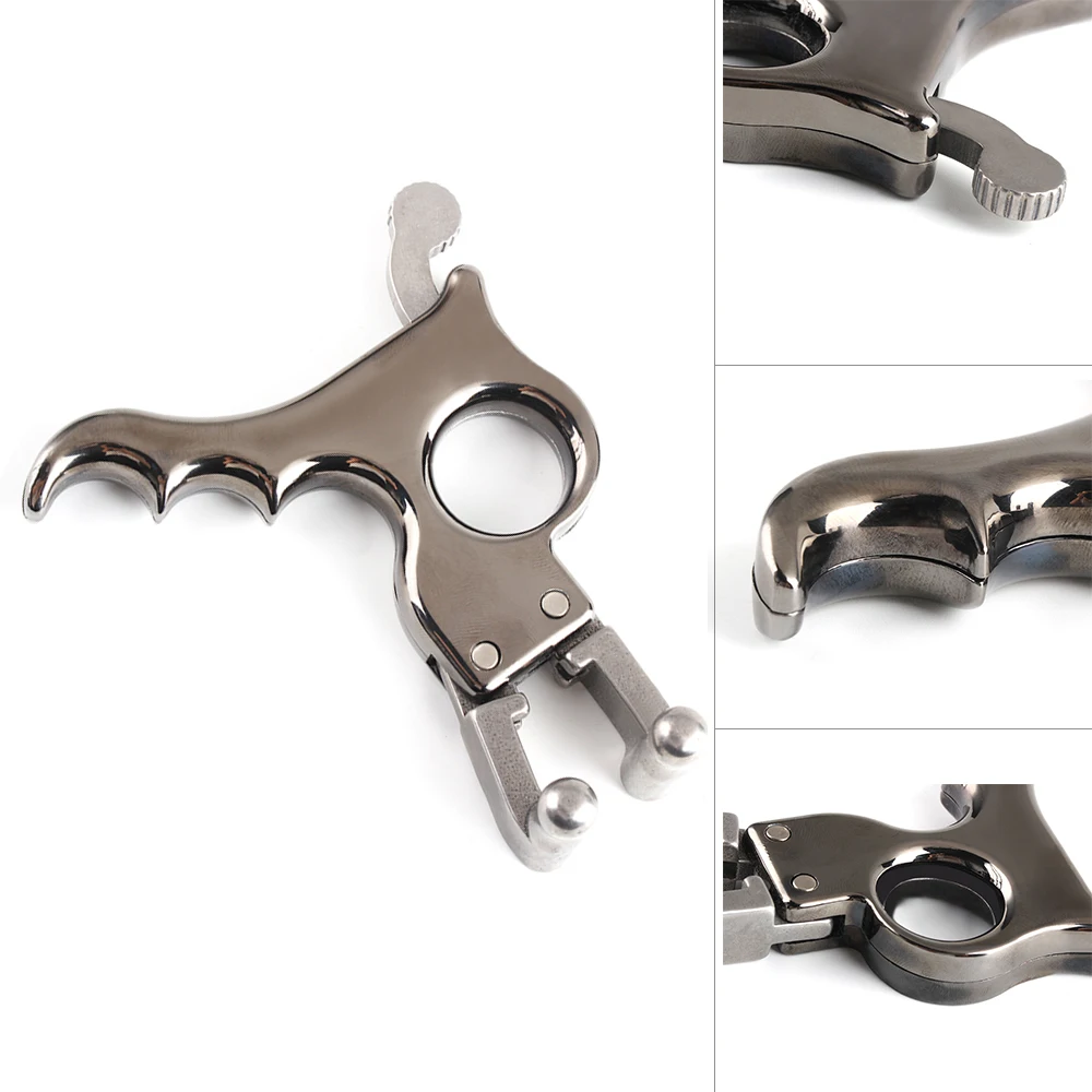 

6-16MM Stainless Steel Hand-held Slingshot Release Slingshot Trigger Device DIY Accessories Hunting Shooting Accessories Archery