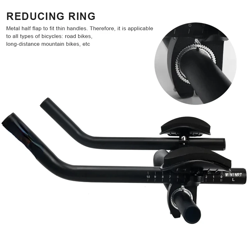 

Bike Rest TT Handlebar Aero Bars For Cycling Triathlon Time Trial Tri Bars Aluminium Alloy MTB Road Bicycle Handle bar Aerobars