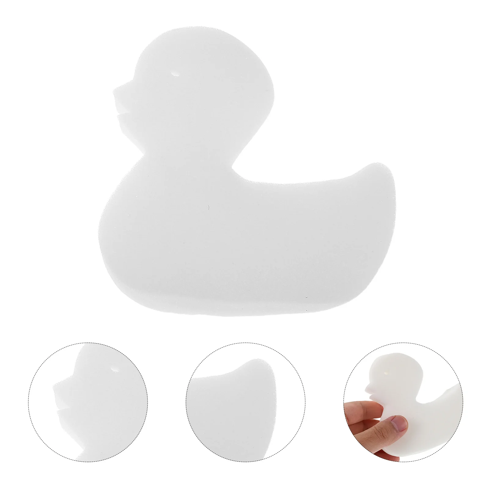 

12Pcs Duck Shape Swimming Pool Oil Absorbing Sponge High Efficiency Floating Filter Sponge for Spa Hot Tub Dirt Removal