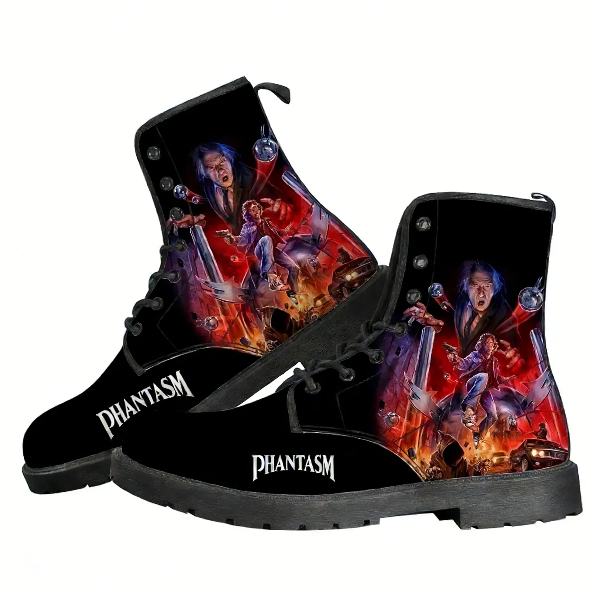 

Phantasm Boot Mens Womens Teenager Casual Boot Outdoor High Quality Personalized Casual Lightweight Pattern Custom Made Shoes
