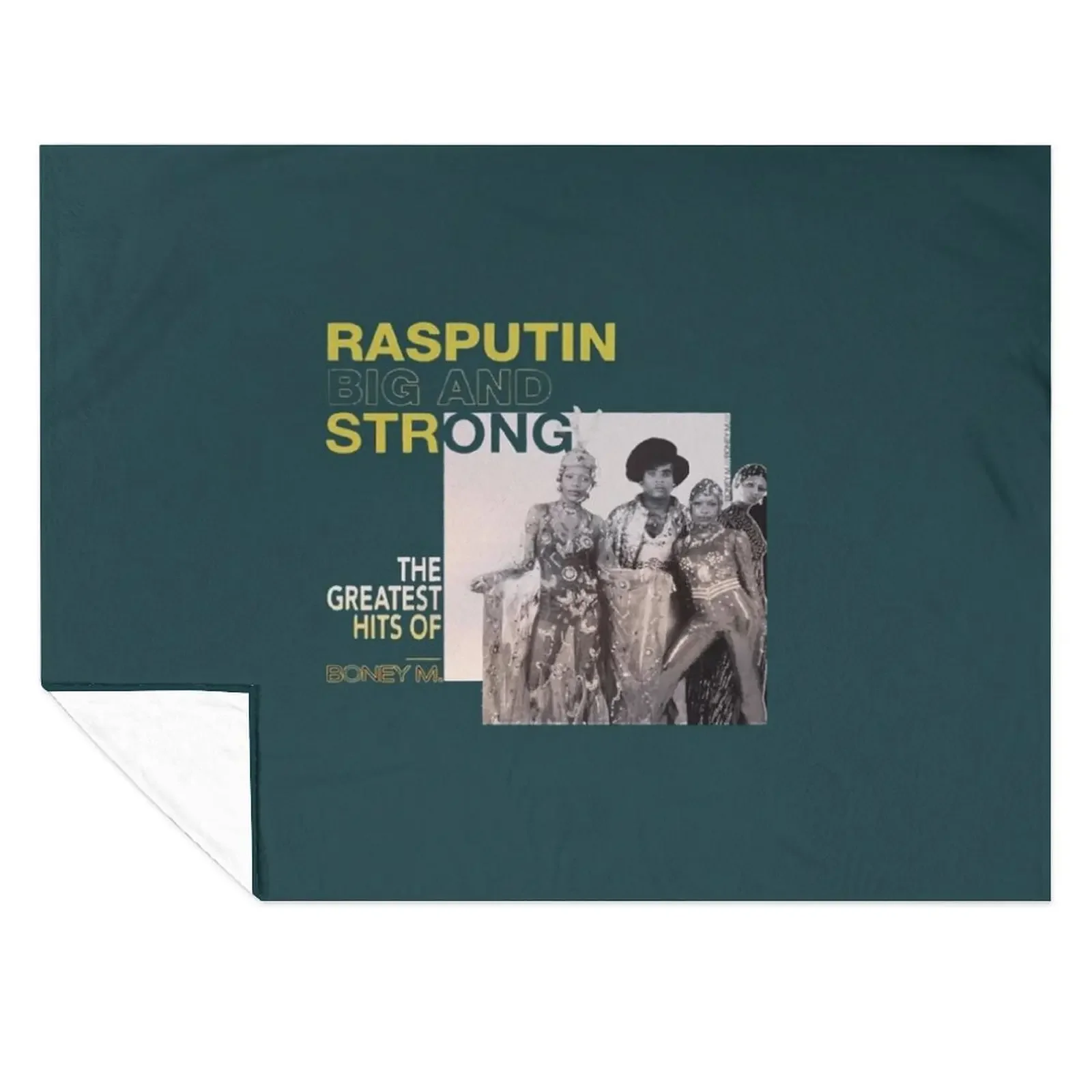 

BONEY M Active Throw Blanket Hairy Warm Quilt For Baby Blankets