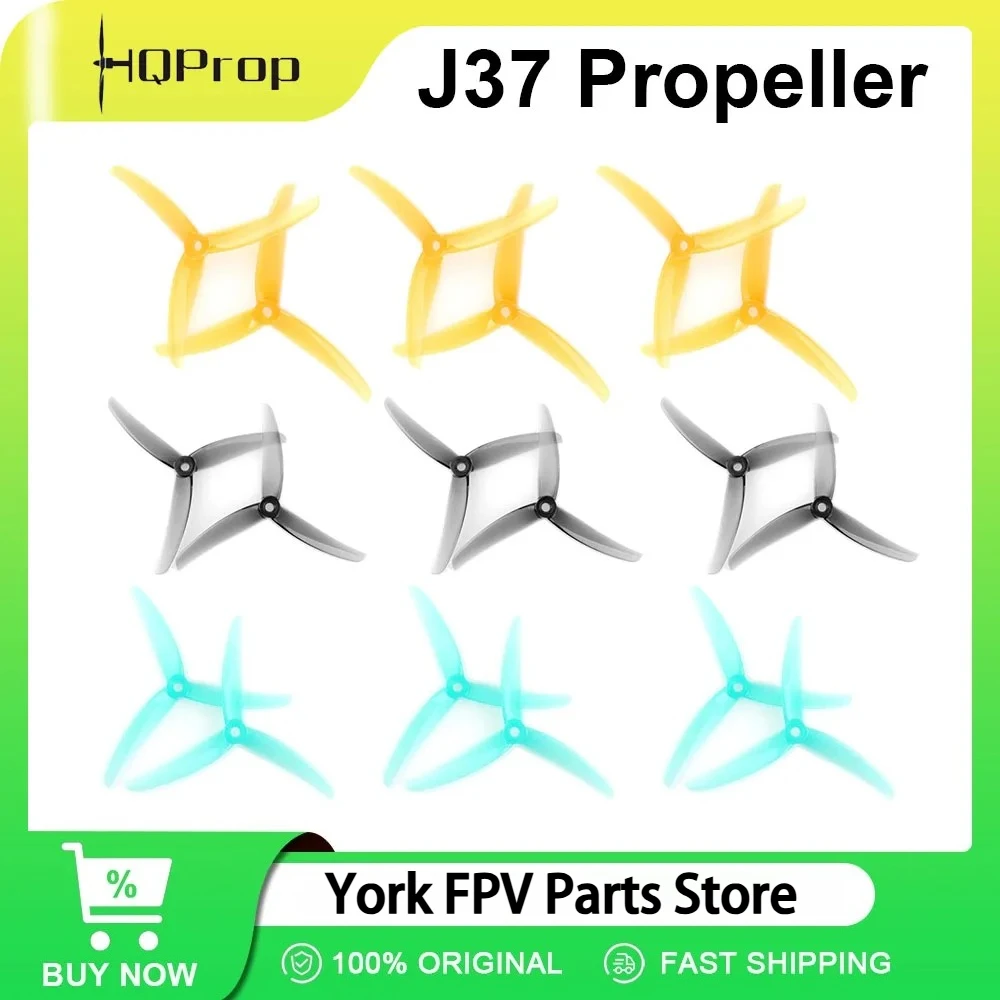 20/10 Paar HQProp J37 Prop 4.9X3.7X3 Polykarbonat 5-Zoll 3-Blatt PC-Propeller für FPV-Renndrohne Freestyle Quadcopter DIY