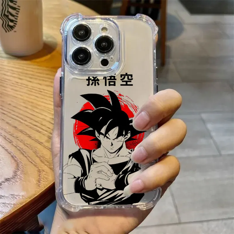 Cool GokuS Vegetas Phone Case For Motorola Moto Edge G G86 G06 G56 70 60 50 G24 E15 Pro Neo Fision Stylus Power 5G - view 3
