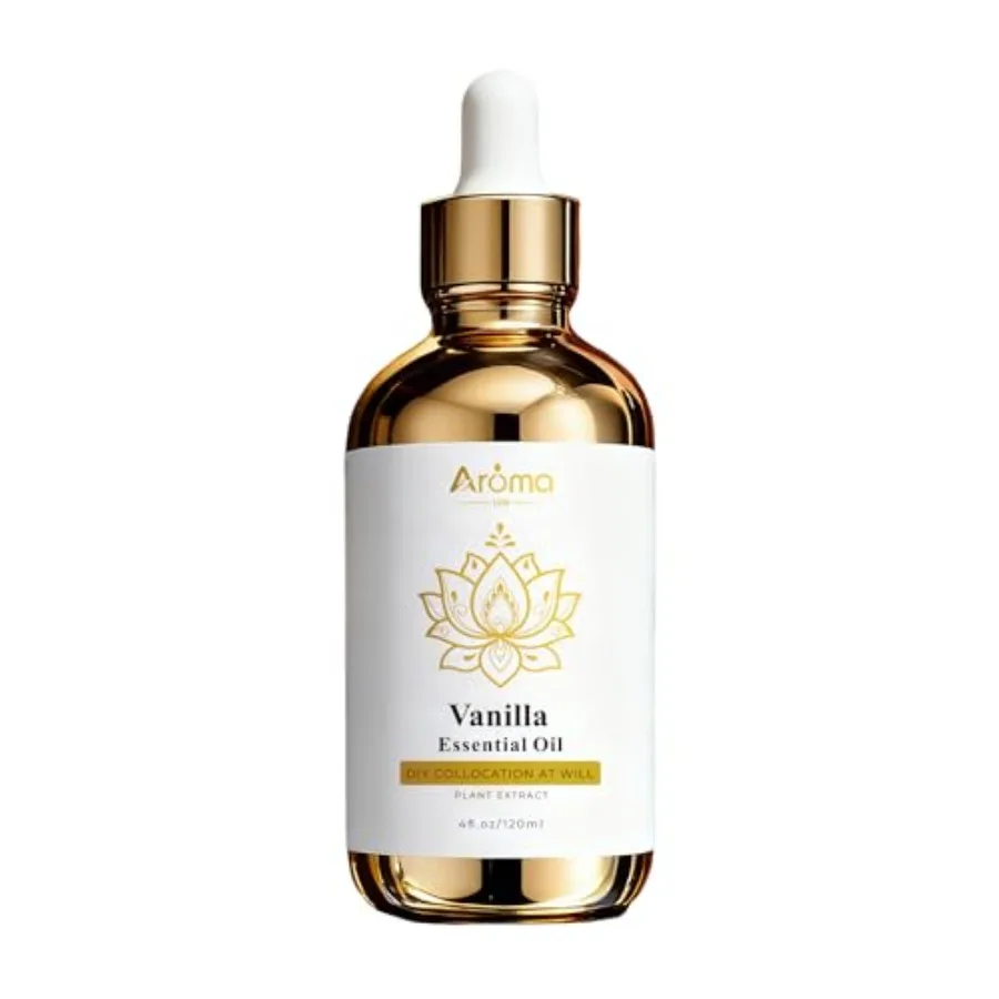 Pure ential Oil, 4 Fl Oz, Oil for Diffusers, Home Fragrance and Aromatherapy, ential Oils for Diffusers for Home and Skin and H