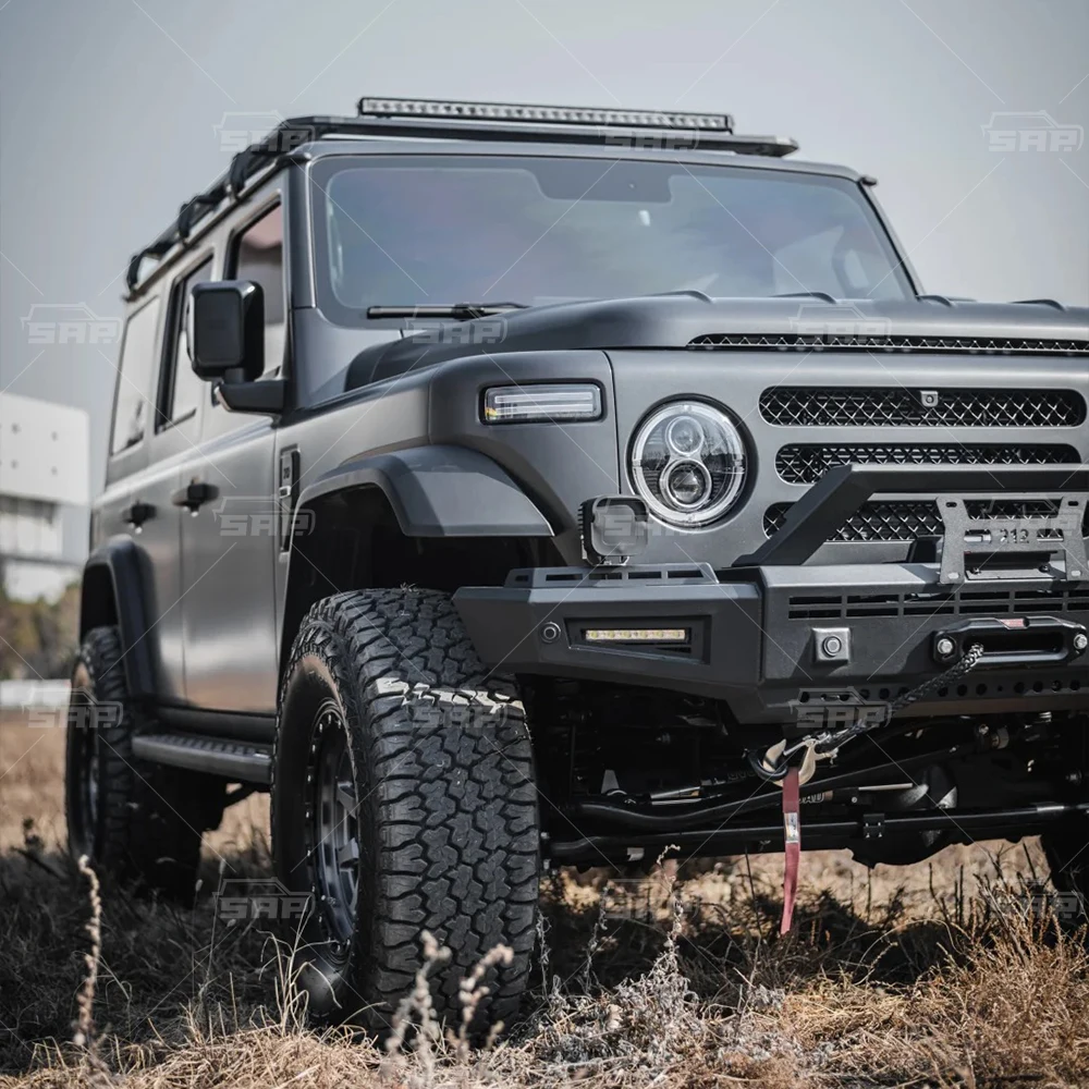 Auto Part Car Accessories 4X4 Off-Road Front Bumper Bull Bar for Baw 212 T01 Suv Accessories view 5