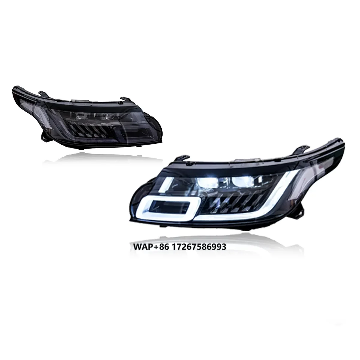 

Car Headlight Assembly for Land Range Rover Sport 2014-2018 Upgrade Modified to NEW Dynamic Turn Signal LED Headlight
