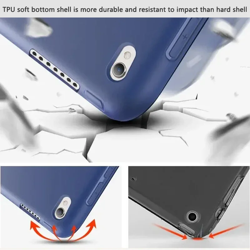 2025 جديد الرسمية السائل غطاء من السيليكون لباد برو 11 13 M5 Air7 11 الهواء 4/5 A16 11th 6/7/8/9 10th Gen 10.9 Mini 7 6 5 غطاء PU