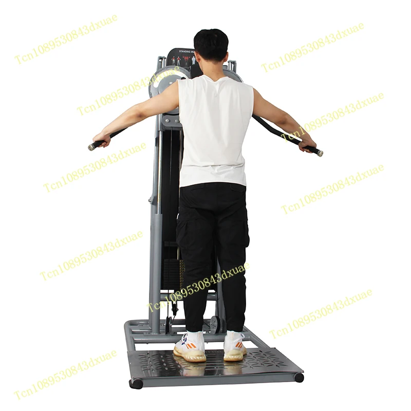 Gym Steel Exercise Machine  Multi-Flight Shoulder Chest Press for Arm Workout