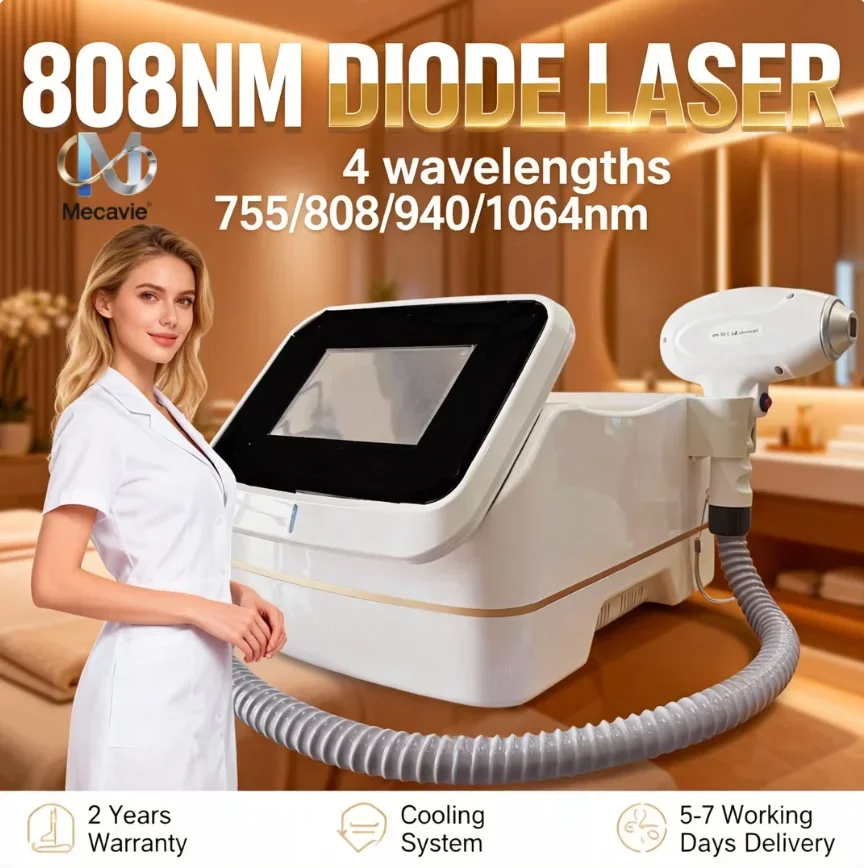 

‌2026 New Mini Diode 4 Wavelengths 755 808 940 1064nm 4000w Painless Hair Removal Machine With Skin Rejuvenation CE Certified‌