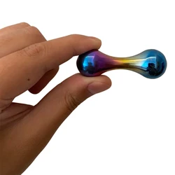 Cool Titanium Alloy Bone Fingertip Top Baole Bead Begleri Fidget Toy Knucklebone Finger Limit EDC Anti Stress Autism ADHD