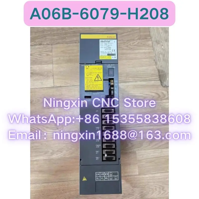 

Б/у сервопривод A06B-6079-H208 Функциональный тест ОК Быстрая доставка