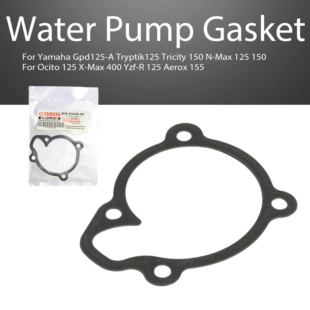 

Water Pump Gasket Housing Cover For Yamaha Gpd125-A Tryptik125 Tricity 150 N-Max 125 150 Ocito 125 X-Max 400 Yzf-R 125 Aerox 155