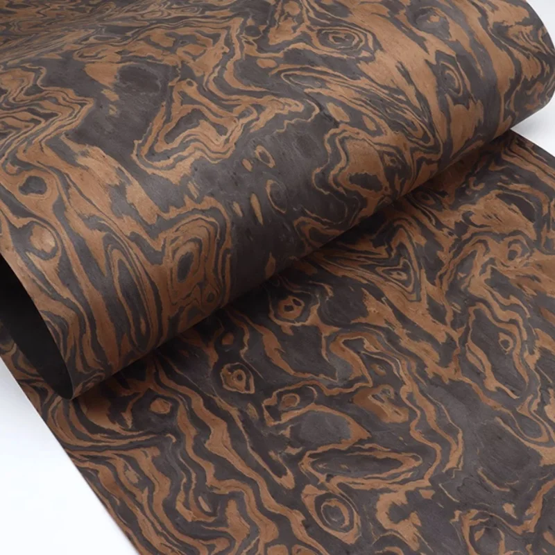 Veneer wood  Personalized Decoration Embellishment Totem random Pattern Technology Black Walnut Tree root tree bark