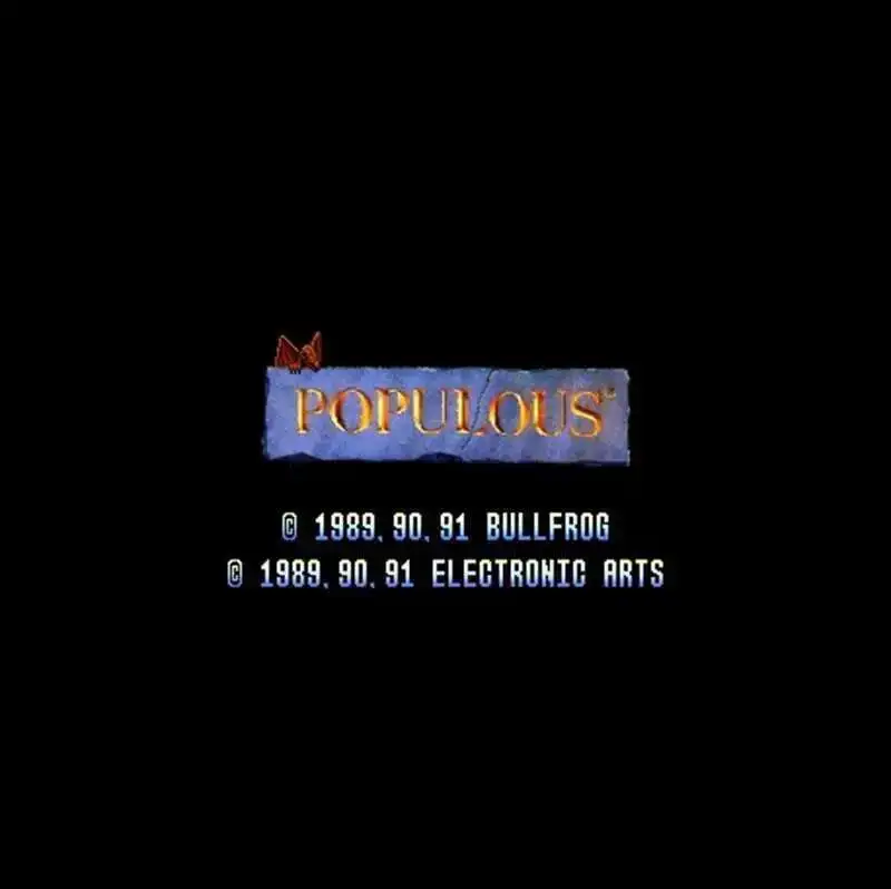 

Custom Populous NTSC 16 Bit Big Gray Game Card For 46Pin USA Game Players