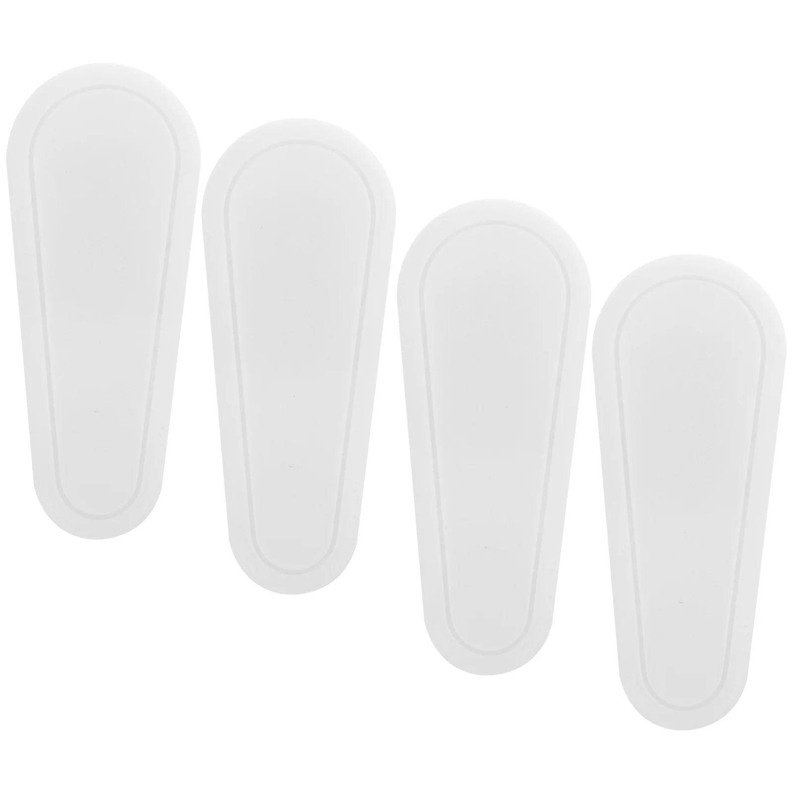 

4Pcs White Plastic Roller Blind Handles Window Cord Pull Ends Curtain Accessories Strong Pull End for Blinds