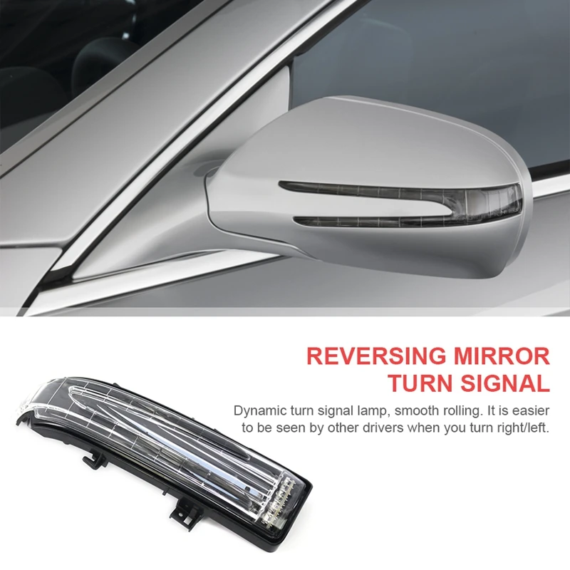 Dynamic Turn Signal Lamp Light Rearview Mirror Indicator Light For Mercedes Benz E-Coupe W207/C207 CLS CLC SL SLK Class