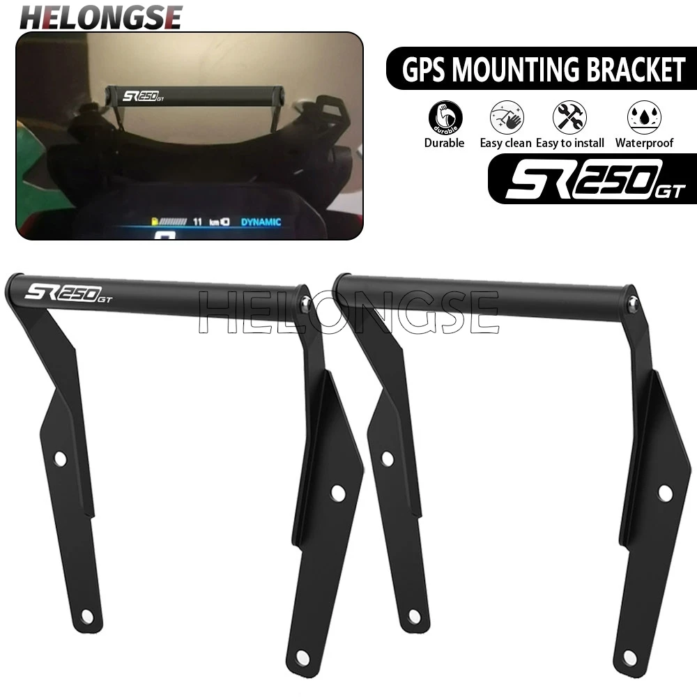 

Motorcycle Parts GPS Mobile Phone Navigation Bracket For VOGE 250 SR250GT SR 250 GT 250GT 2024 2025 2026 Mounting Bracket Holder