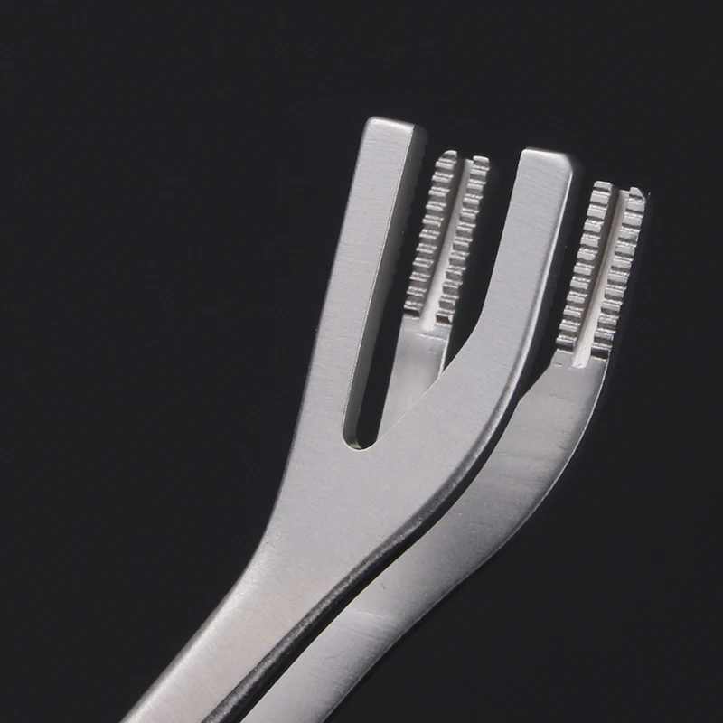 Stainless steel cartilage forceps long tooth forceps tooth forceps tissue forceps nose surgery tools