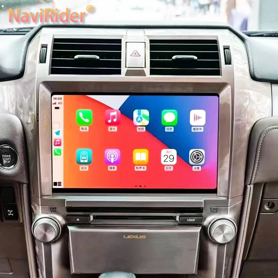 

2K 1920×1080 Qled Screen For Lexus GX400 GX460 2010-2020 Android Car Carplay GPS Navigation Radio Stereo Multimedia Video Player