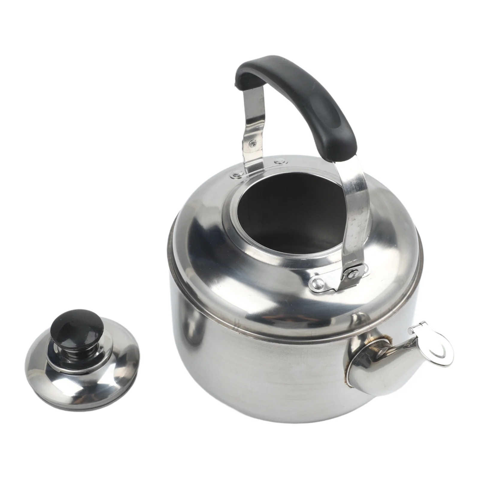 Induction Compatible Whistling Stainless Steel for kettle for Gas Stoves and Radiant Heaters with Even Boiling Capability