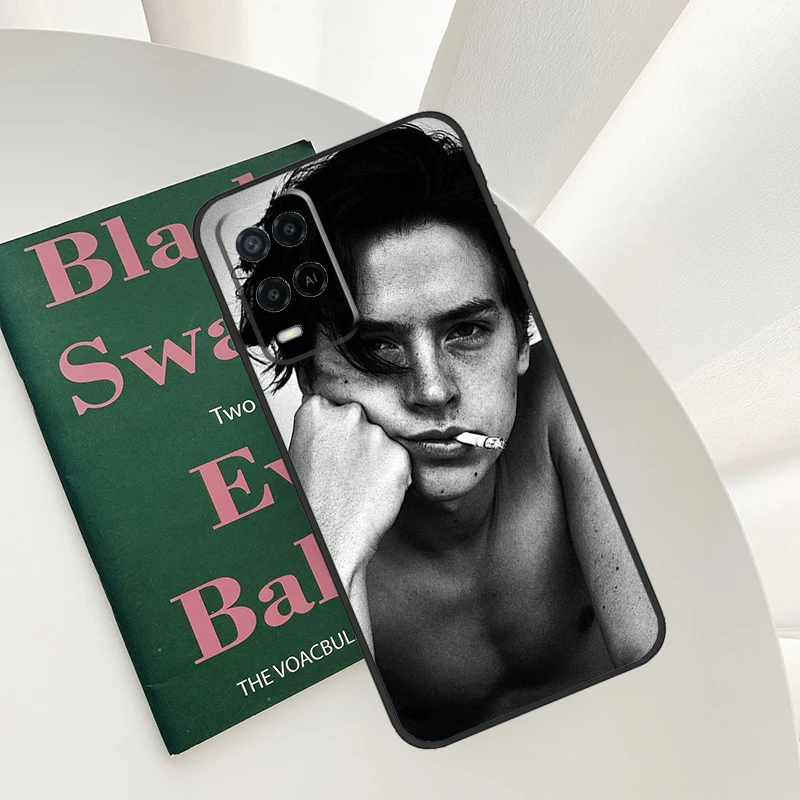 Serial telewizyjny Riverdale Cole Sprouse etui zderzak dla OPPO A74 A54 A94 A15 A1K A3S A83 A93 A52 A72 A5 A9 A31 A53S A53 2020 Coque