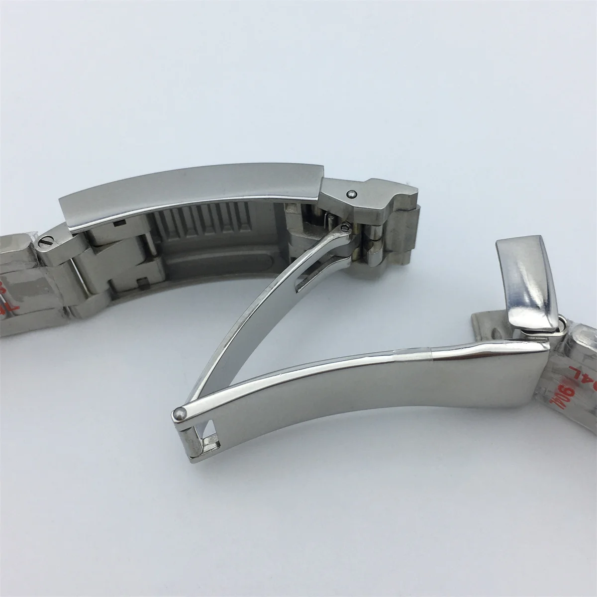 BLIGER 20 mm 21 mm 316L roestvrijstalen armband Opvouwbare gesp past op de BLIGER 36 mm 38 mm 39 mm 40 mm 43 mm kast