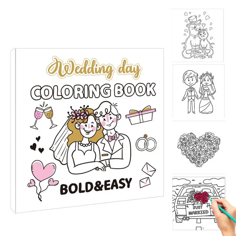 Wedding Day Kids Activity Books Kids Activity Book For Coloring 40 Pages Wedding Favors For Kids Wedding Coloring Sheets For