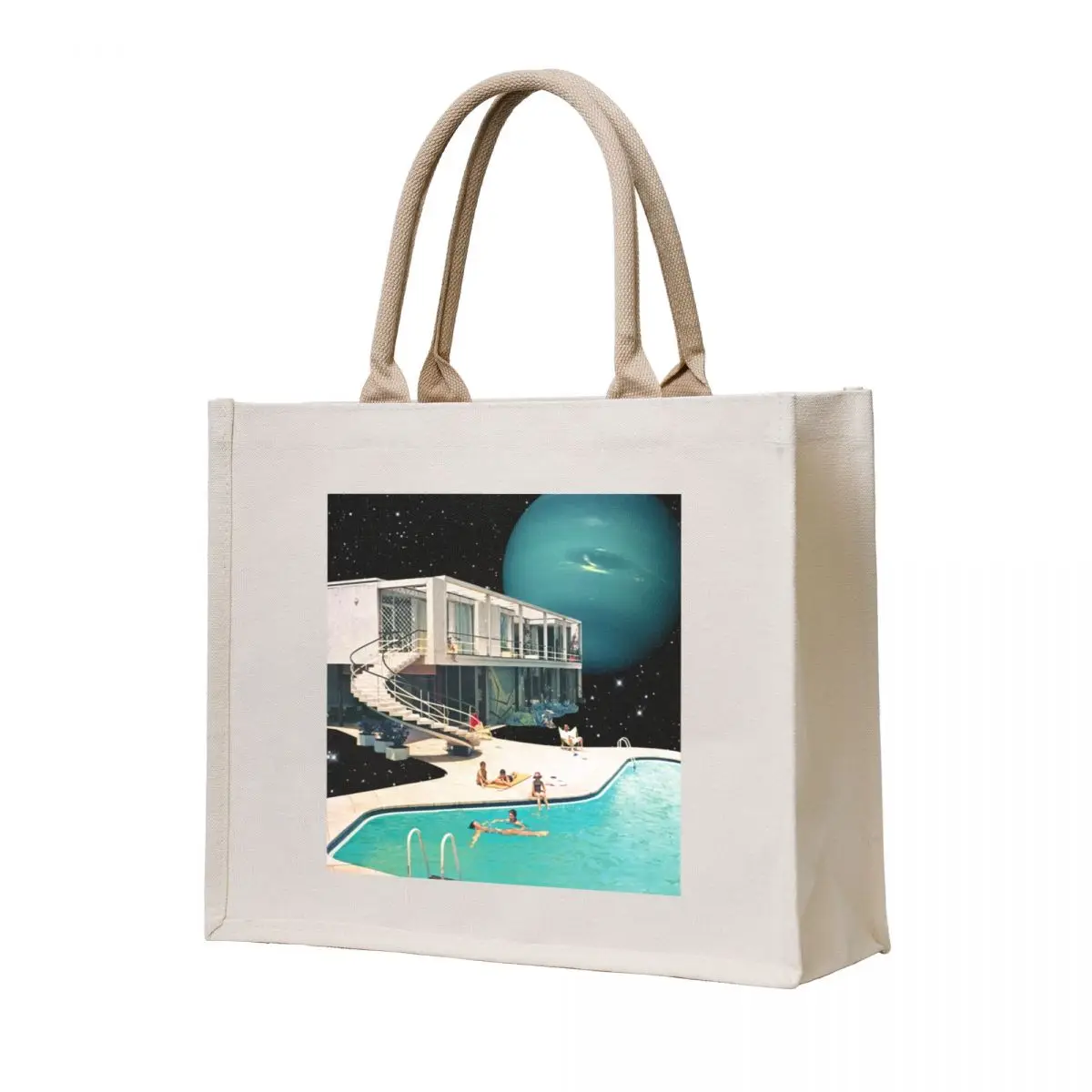 

Space Home Tote Bag Big bag women hand bag custom canvas canvas shopping