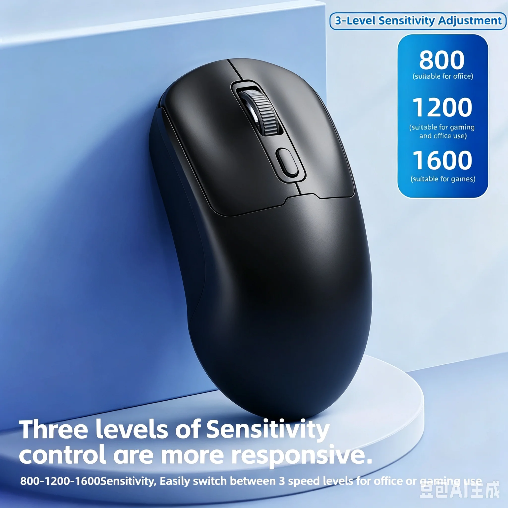 Bluetooth Wireless Mouse 2.4G Dual Mode USB Type-C Rechargeable Ergonomic Silent Mouse Adjustable DPI for Laptop PC Computer Office