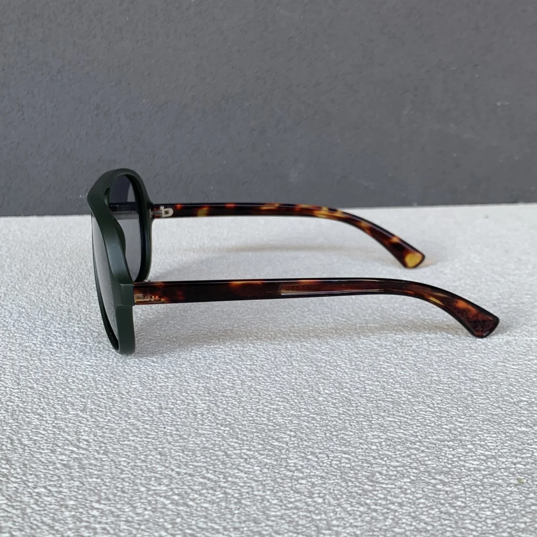 Pilot Polarisierte Sonnenbrille Männer Frauen Vintage Schwarze Schildkröte Sonnenbrille Luxus Designer Sonnenbrille für Männer Retro Driving Shades – Detail 18