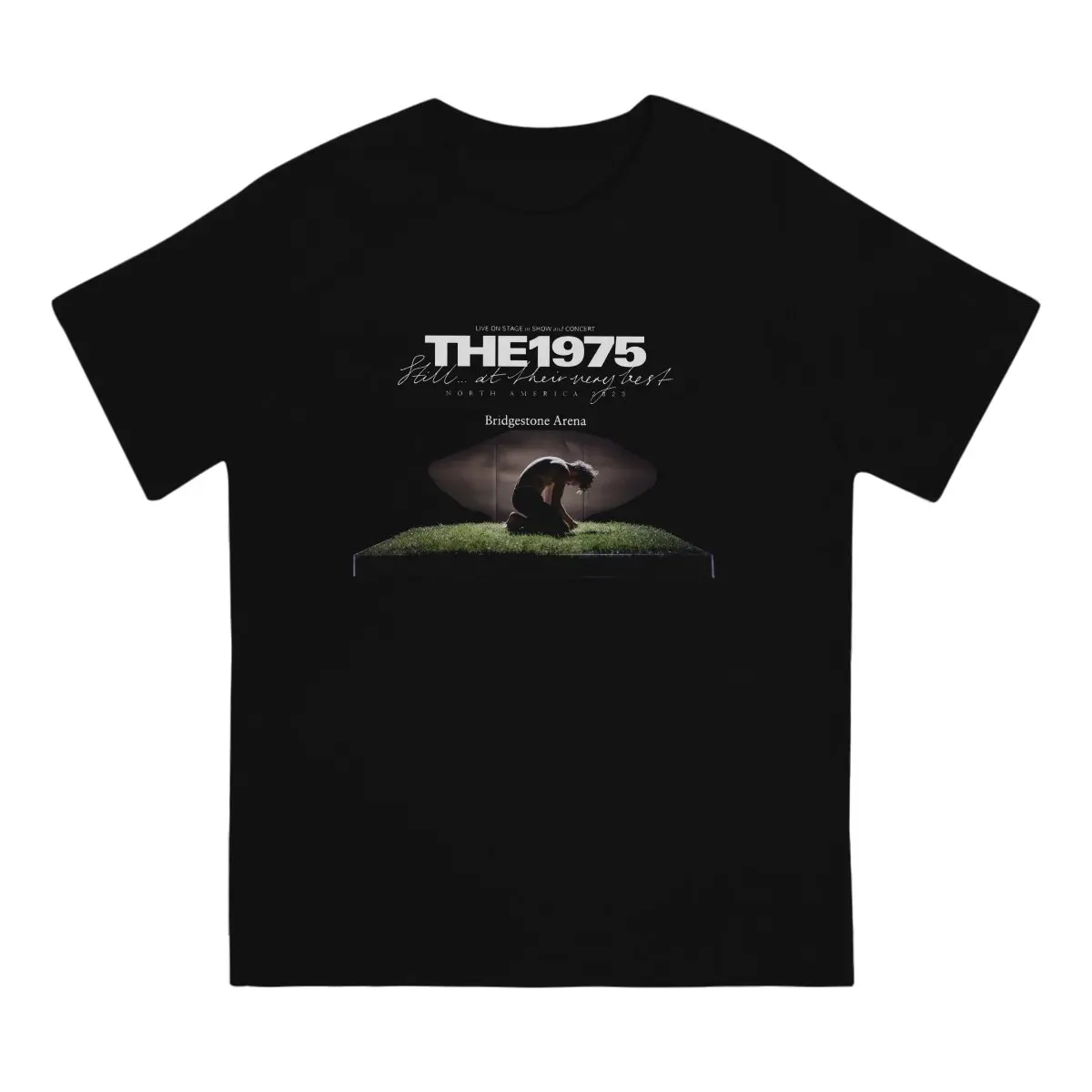 Men Fan T Shirt The 1975 Band Pure Cotton Clothes Fun Short Sleeve Crew Neck Tee Shirt Summer T-Shirts