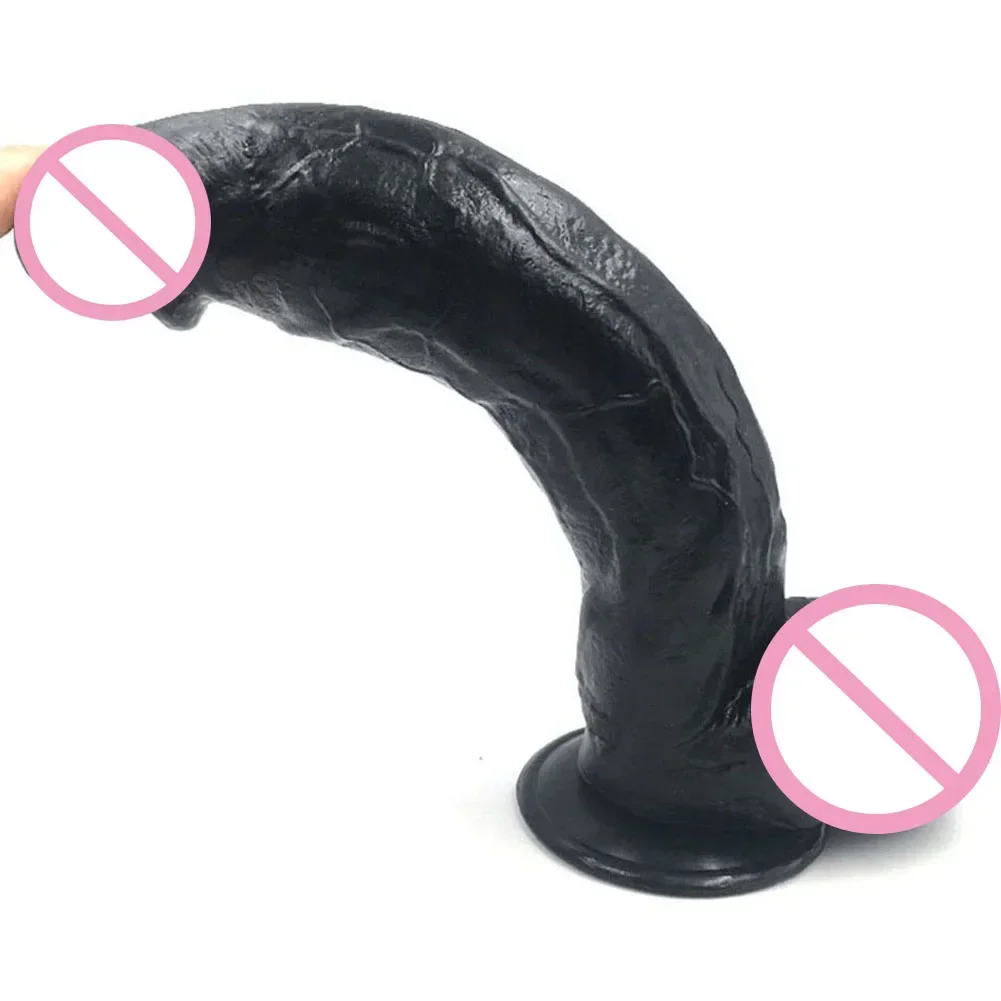 11 pollici Dildo Phallus enorme grande Dildo realistico pene in Silicone con ventosa punto G stimolare giocattoli per donna Dropshipping 4