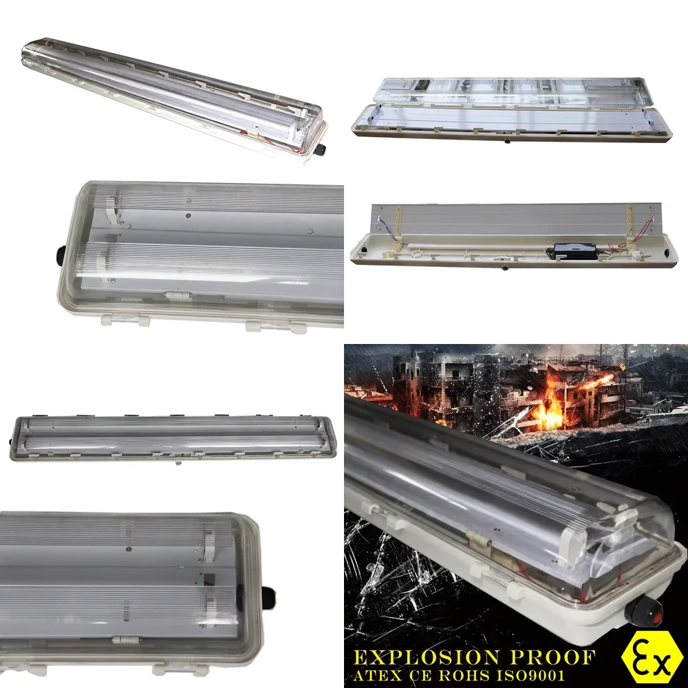 

Взрывозащищенный светильник BYS IP65: Промышленный водонепроницаемый и пылезащищенный светодиодный светильник для опасных зон