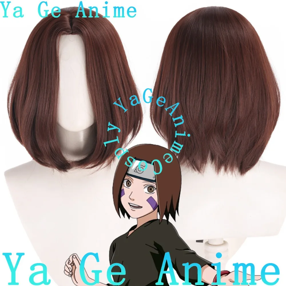 

Парик для косплея Яге Рин Ногары, темно-коричневый, с челкой по центру, средней длины, для аниме, игр, Хэллоуина, карнавала, вечеринок, устойчивый к повреждениям