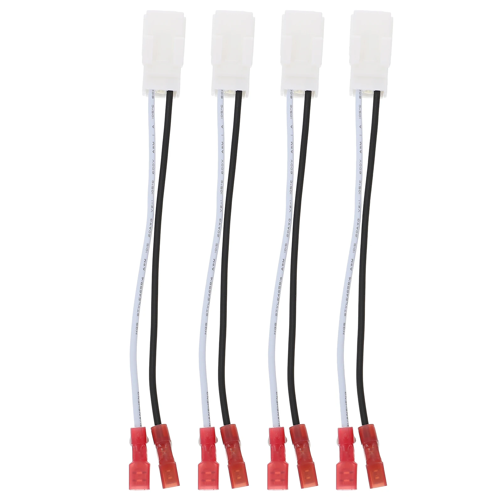 

4Pcs Speaker Wire Adapter Plug Car Supply Professional Technology High Quality Long Lasting Speaker Wire Harness