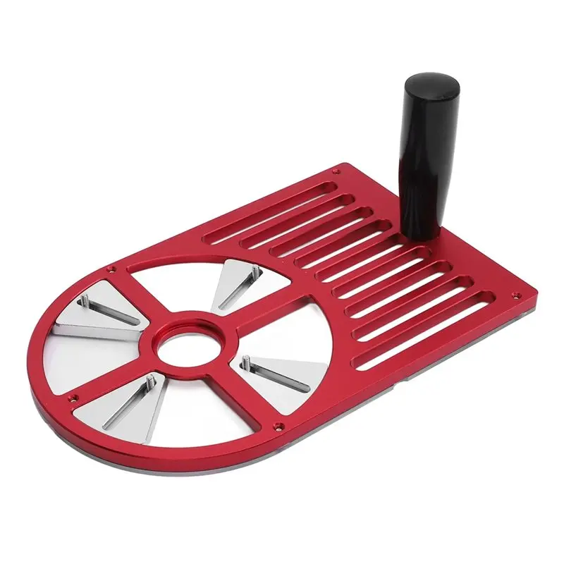 Workbench Base Router Bottom Plate Trimming Machine Base Adjustable For 65 To 132Mm Diameter Trimmer
