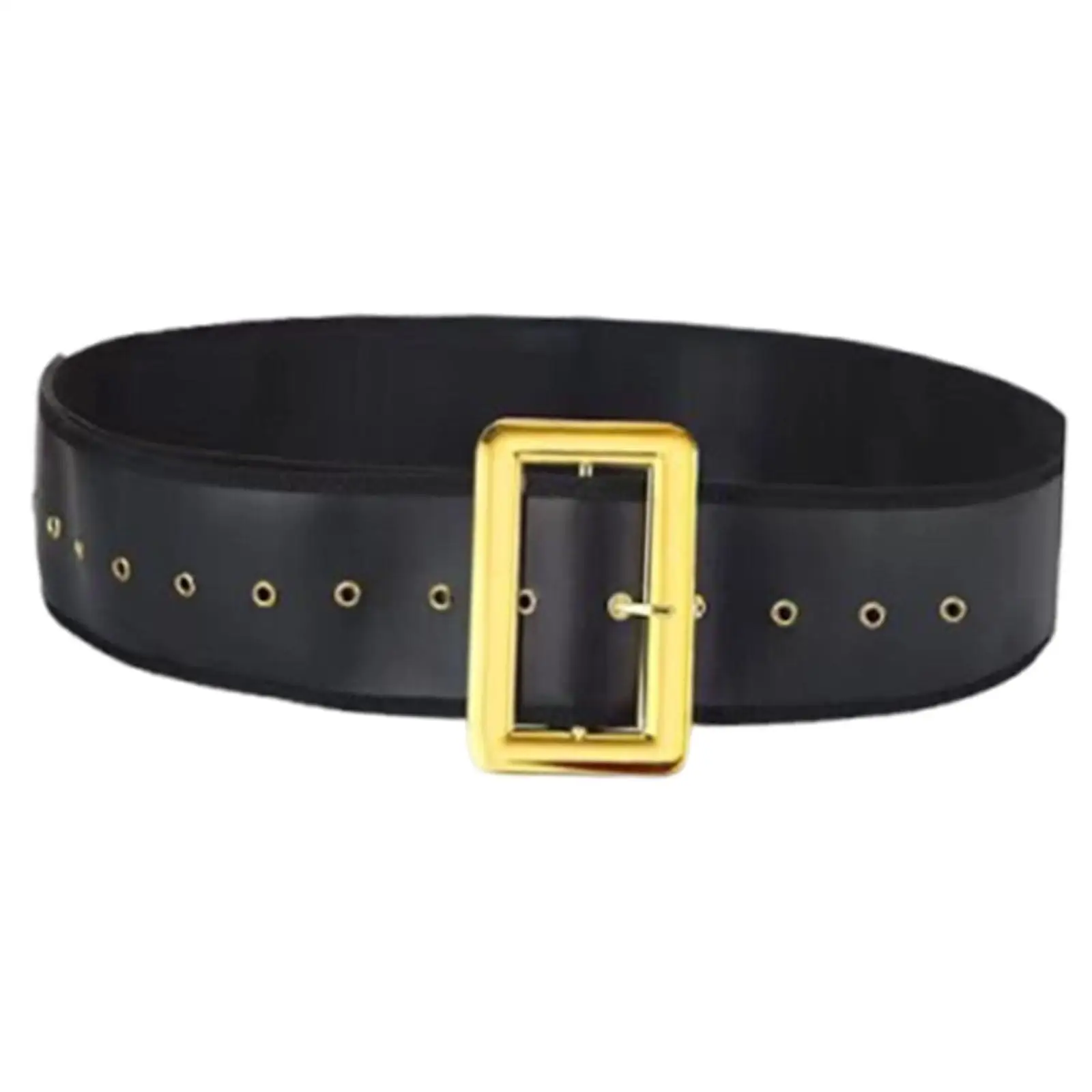 Santa Claus Belt Costume Accessories Props Wide Waist Belt Christmas Santa Belt Waistband for Stage Performance Cosplay Festival