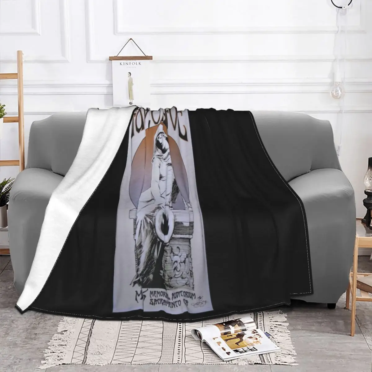 Audioslave Chris Cornell American Rock Rage Against The Machine Metal Classic Throw Blanket