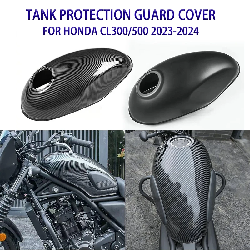 

Motorcycle Oil Fuel Gas Cover For Honda CL 300 500 2023 CL300 CL500 2024 Tank Protection Guard Fairing Accessories