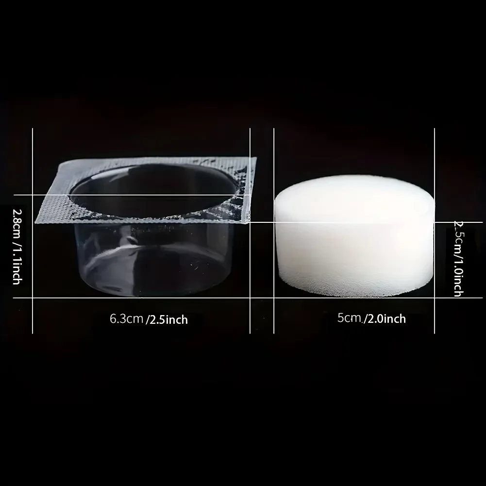 

Disposable Tattoo Dip Foam Cup Independent Sealed Tattoo Needle Cleaning Sponge Cup for Tattoo Artist Studio Accessory 24Pcs