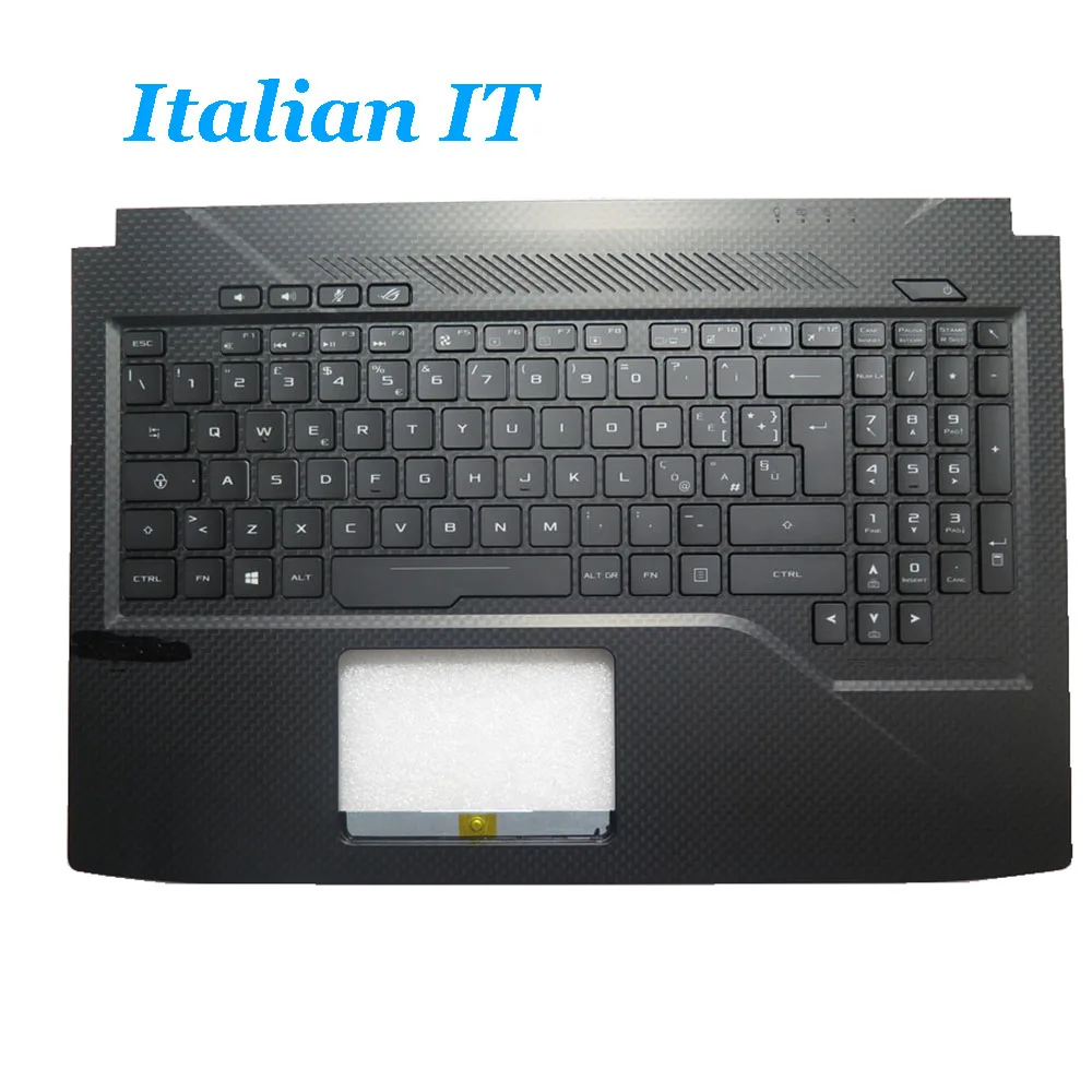 

IT\KR\US Laptop PalmRest&keyboard For ASUS GL503VM GL503VM-1A Black top case with Black Backlit