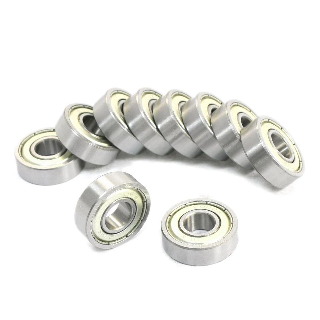 New 6000Z 10mm x 26mm x 8mm Sealed Deep Groove Radial Ball Bearings 10 Pcs