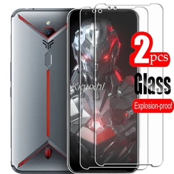 2PCS FOR ZTE Nubia Red Magic 3 3S HD Tempered Glass Protective On RedMagic Magic3 NX629J NX629J_V1S Phone Screen Protector Film