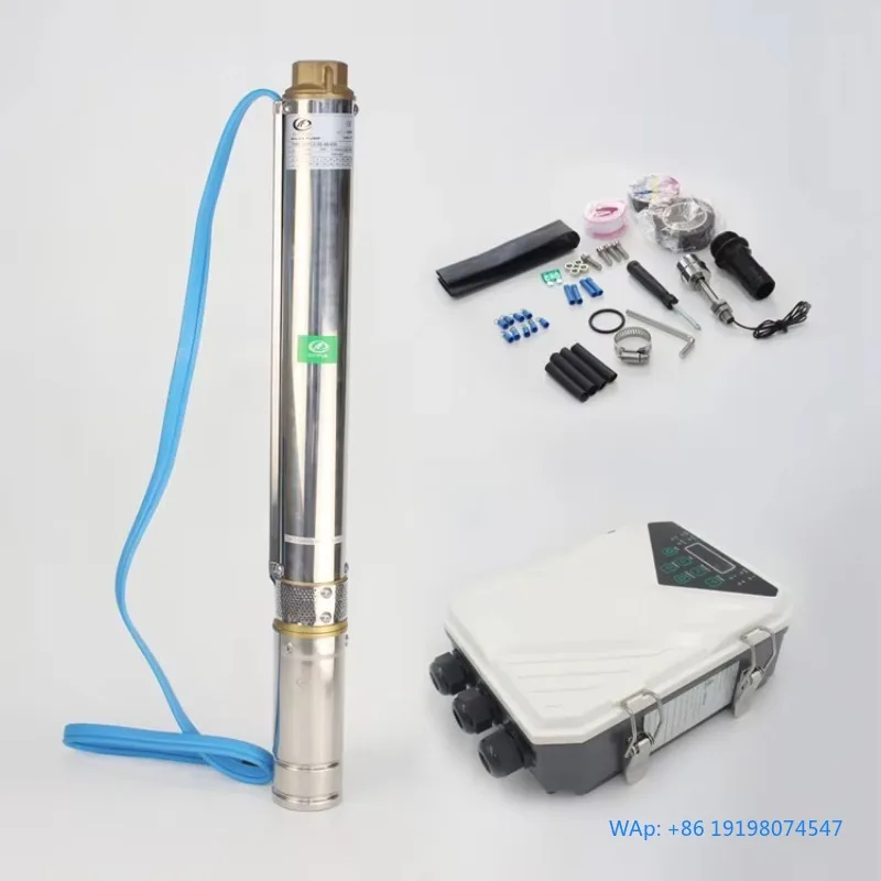 180m Depth 2HP DC Solar Water Pump For Agricultural Irrigation
